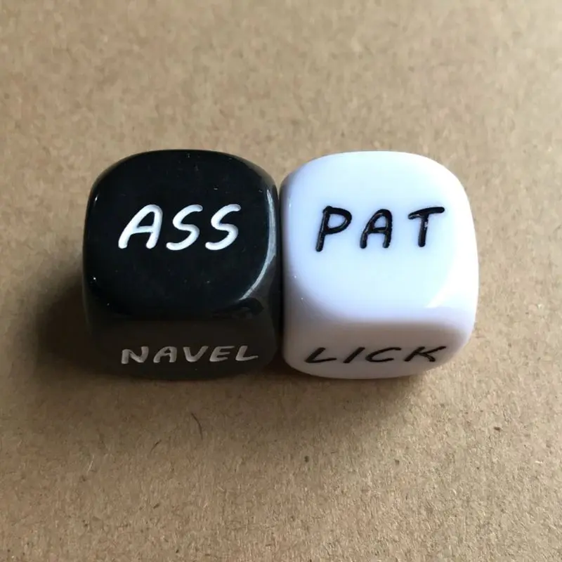 10 шт./компл. Забавные эротические игральные кости светящаяся романтика любовь