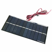 wholesale mini poly solar panel 6v 250ma 1 5w for solar epoxy assembly flashlight dedicated 16565mm with cable