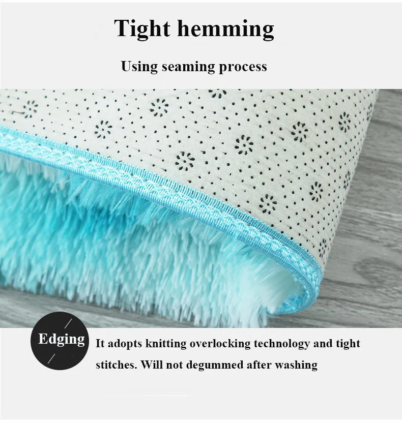 Плюшевый ковер для гостиной спальни мягкий бархатный декоративный детской