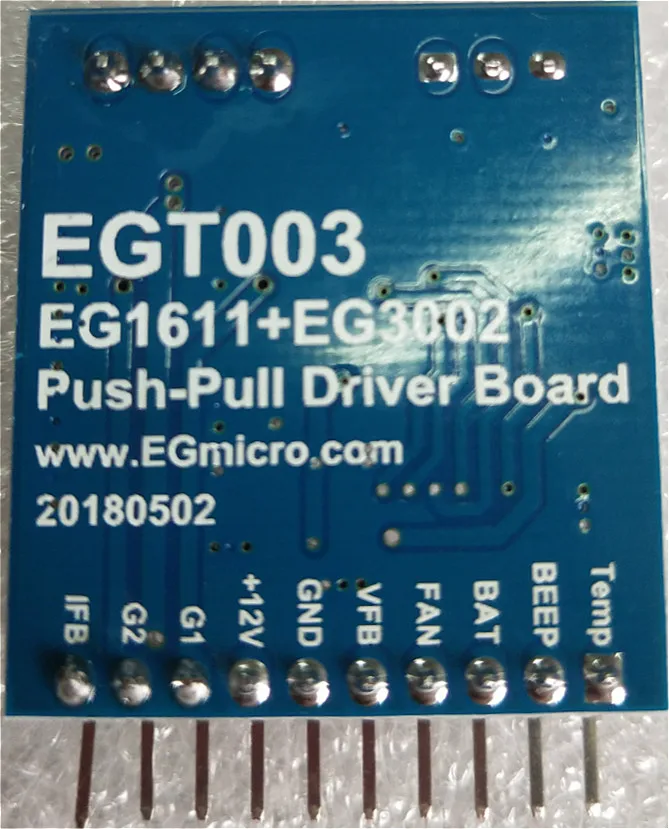 1 шт. 5 EG1611 + EG3002 модуль драйвера EGT003 push-pull почти-резонансный 1000 Вт Инвертор