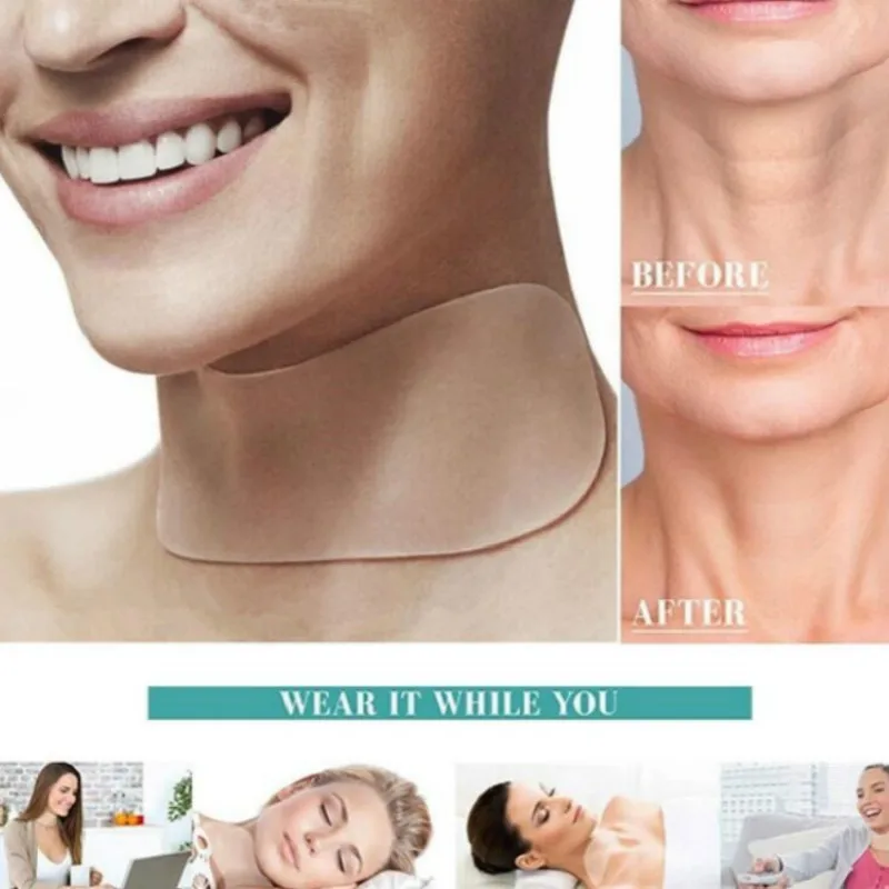 

Chin Massager Neck Slimmer Neckline Exerciser Skin Care Tool Reduce Double Chin Wrinkle Removal Jawline Exerciser Face Lift Tool