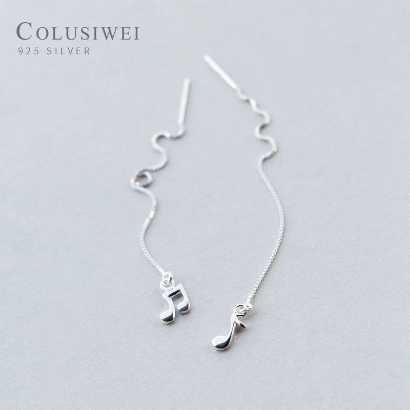 Симпатичные заметки Colusiwei. Висячие серьги с длинной цепочкой и кисточкой для