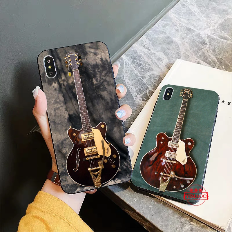 guitar amp marshall Customer Silicone Soft Case for iPhone 5 5S 6 6S 7 8 11 Pro Plus X XR XS Max |