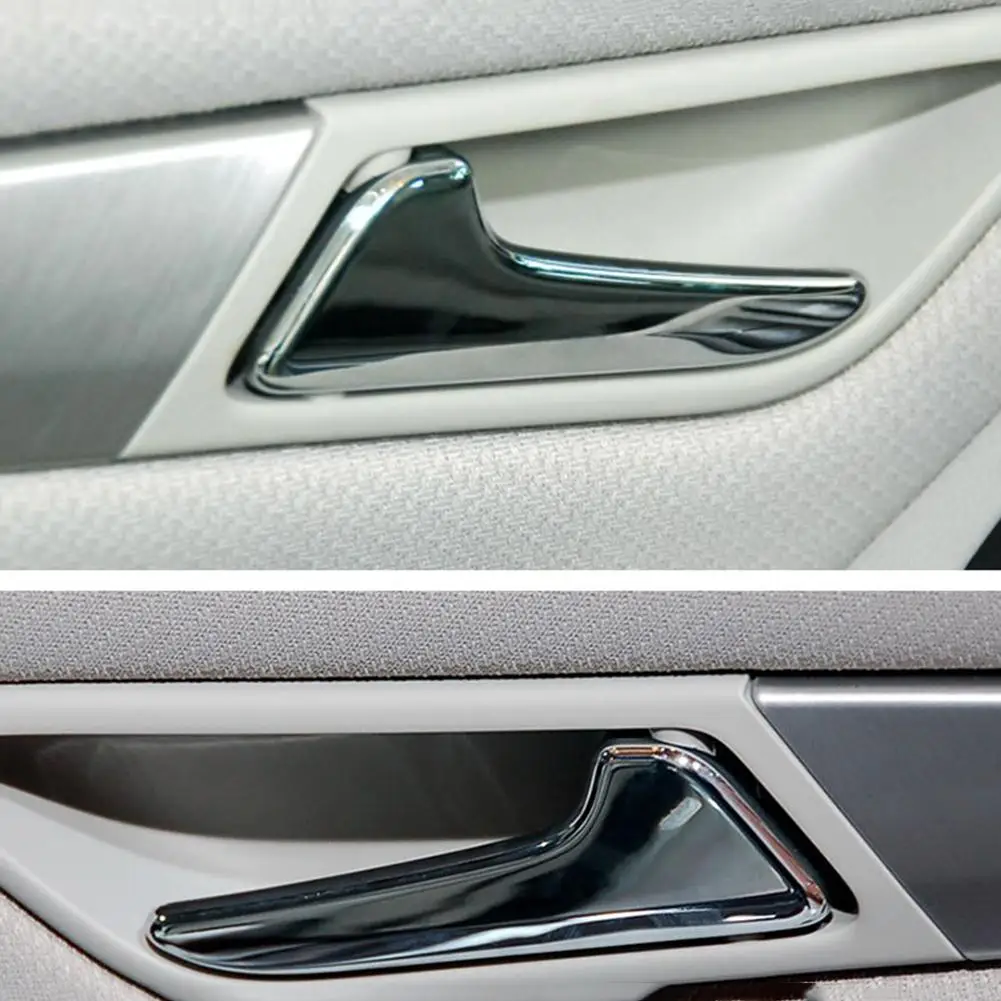 Хромированные ручки внутренней двери автомобиля для Mercedes-Benz A-Class W169 B-Class W245