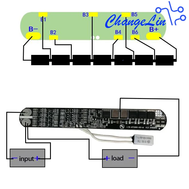 7S 24V BMS 15A 25A литий-ионная Lipo Lifepo4 Защитная плата для литиевой батареи модуль для сотовых батарей EV Ebike PCB отдельный порт Energy Stora