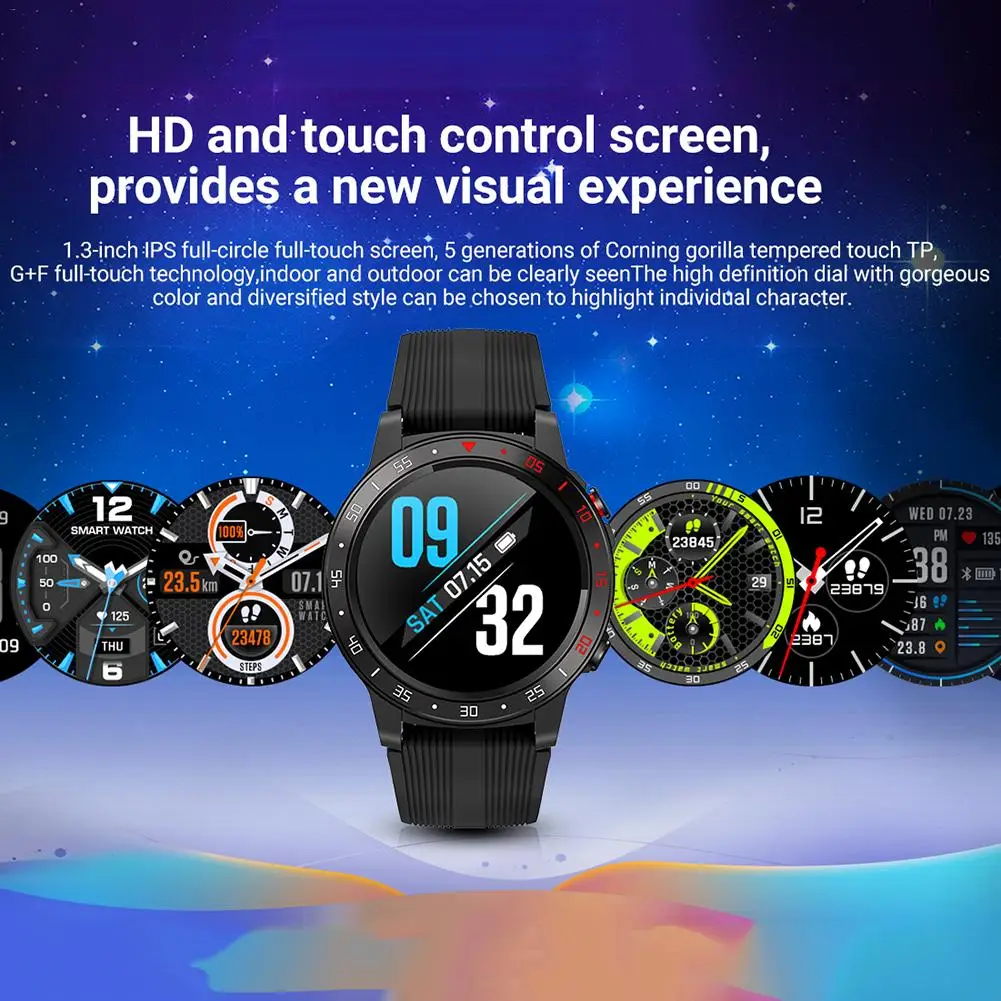 Водонепроницаемые Смарт-часы мужские водонепроницаемые часы с несколькими