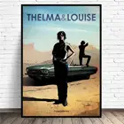 Картина на холсте Thelma  Louise, автомобиль из фильма, художественный печатный плакат, картина на стену, современный минималистичный декор для спальни, гостиной
