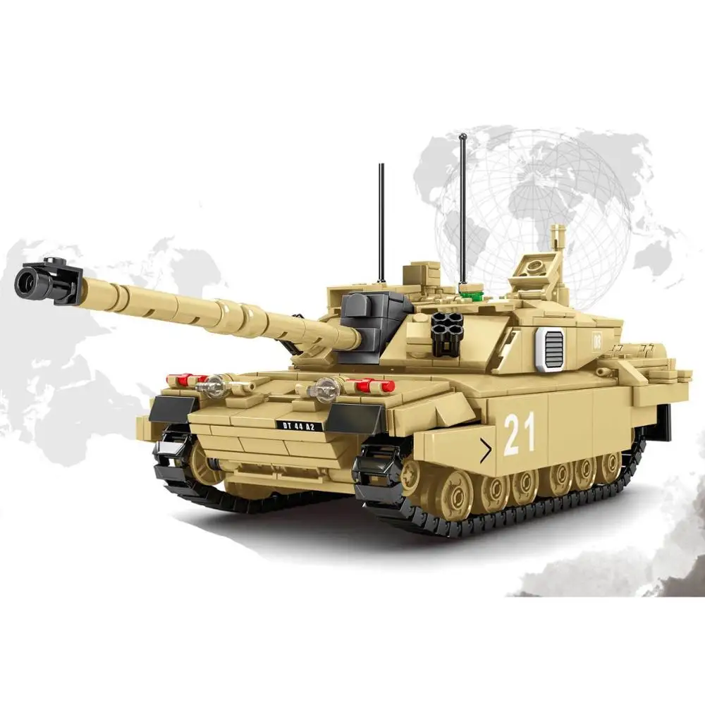 2021 2 мировая война армия военный солдат модель Challenger основной боевой танк