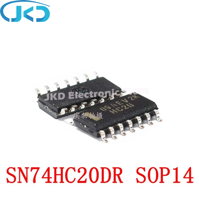 

10 шт. SN74HC20DR 74HC20DR 74HC20D 74HC20 SOP-14 Новая интегральная схема