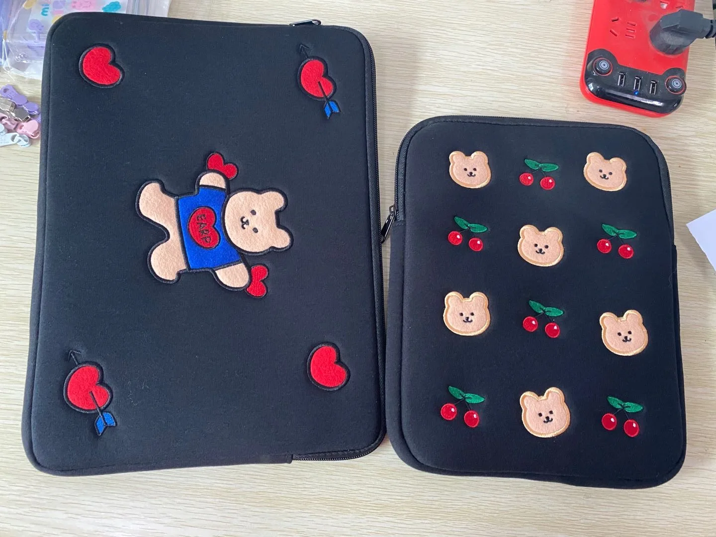 Модный чехол в Корейском стиле для Ipad с милым мультяшным медведем планшетов Mac iPad