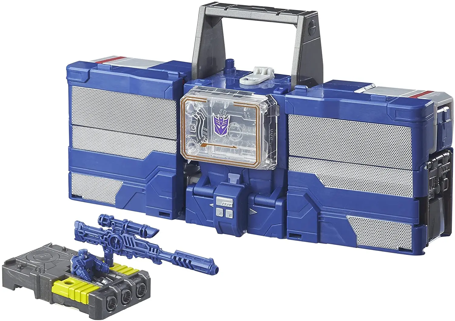 

Hasbro Genuine Transformers Generations Titans Return Soundwave Titan Master Soundblaster Collectible Toy Model Figure 25cm