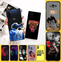 cutewanan q16 juice wrld black cell phone case for samsung note 7 8 9 10 lite plus galaxy j7 j8 j6 plus 2018 prime