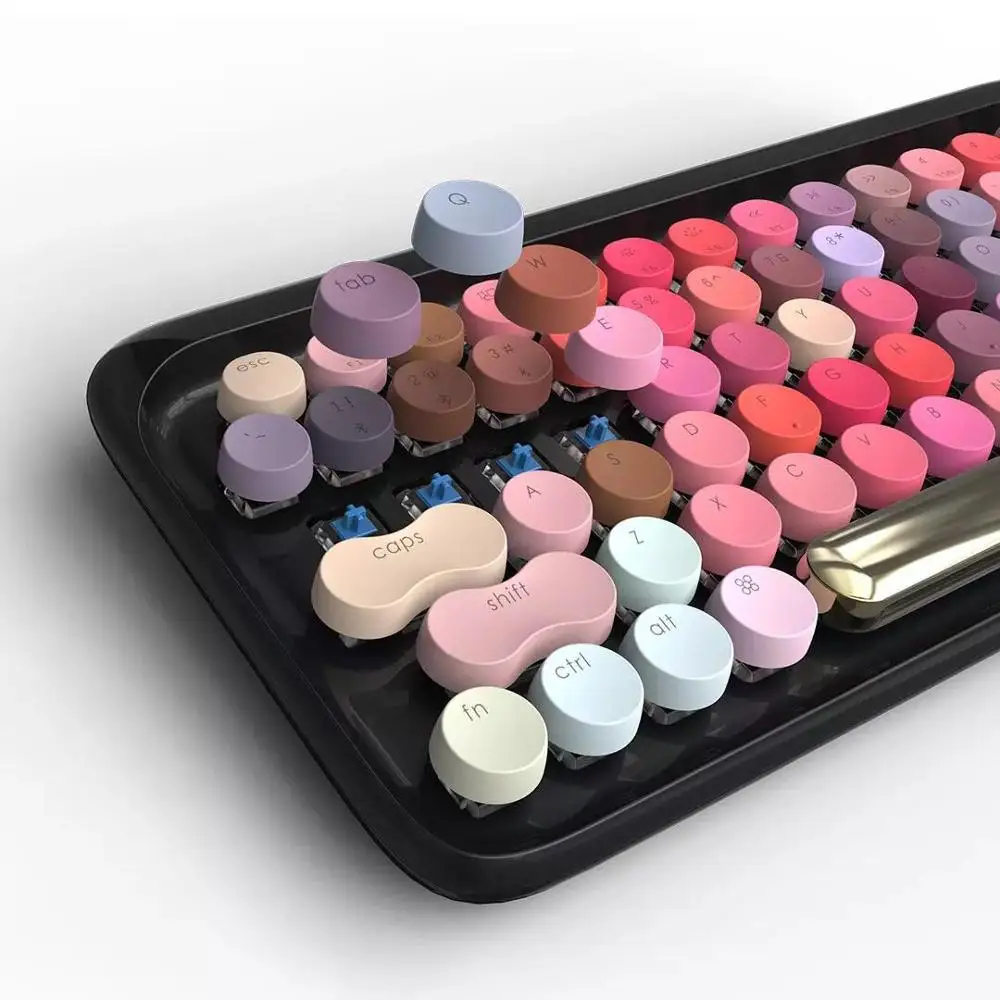 Lofree Беспроводная Bluetooth механическая клавиатура версия Блум Очаровательная