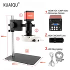 Цифровой микроскоп 13MP для электроники 130X с креплением объектива HDMI-совместимый VGA промышленный цифровой видеомикроскоп камера пайка