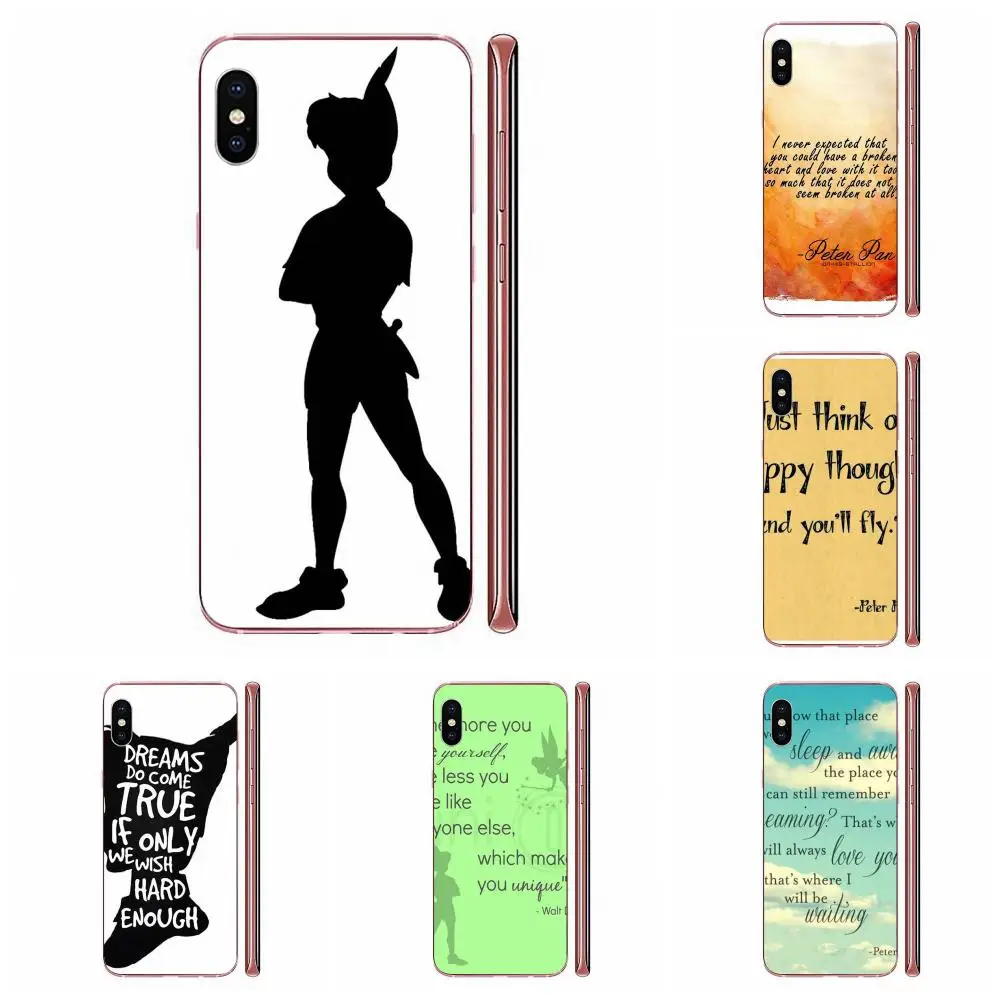 Мягкий ТПУ новый модный для Apple iPhone 11 Pro X XS Max XR 4 4S 5 5C 5S SE SE2 6 6S 7 8 Plus Питер Пэн