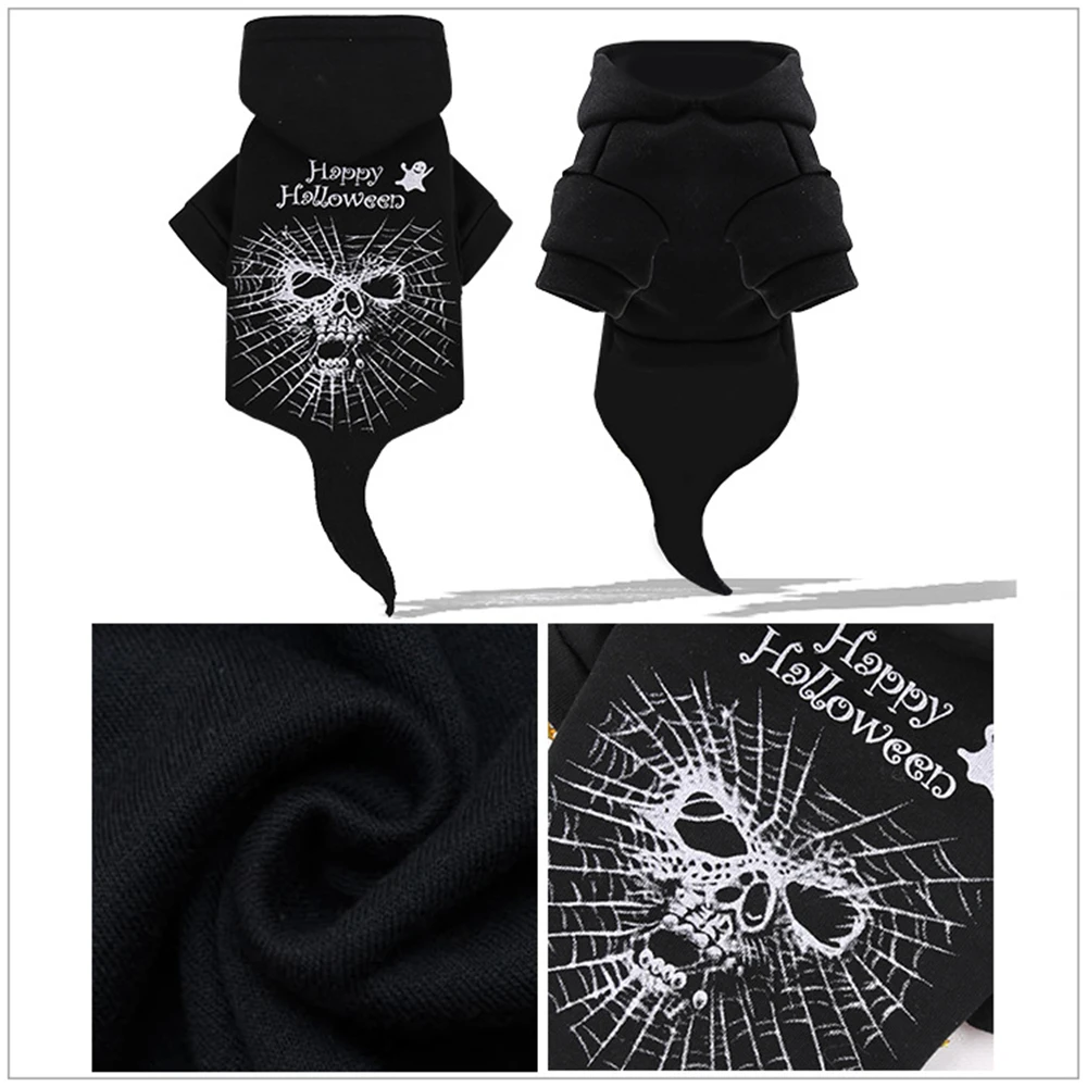 Милые украшения для Хэллоуина Костюм кошки маленький питомец кошка крылья