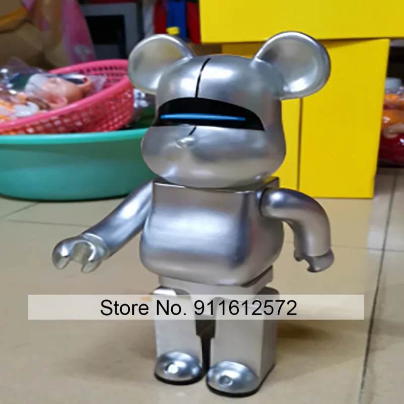 

Bearbricklys 28cm 400% Bear&bricklys Toy Blocks Bear Toy Action Toy Figures Garage Kits Dolls Kids Toys