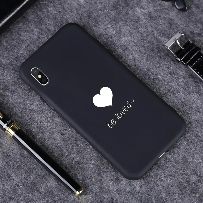 -Black-129 Милыми любящими сердцами чехол для huawei P20 Коврики 10 Lite 20 P10 P8 P9 Lite Nova 3 3i 4, 8S P30 Pro Чехол для Honor 8A; большие размеры 9, 10, 8X20 8C - Цвет: -Black-129