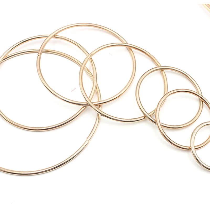 

10PCs Dream Catcher Dreamcatcher Ring Macrame Hoop DIY Wind Chime Hanging Decor