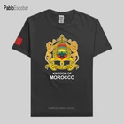 Западной Королевство Марокко марокканский Мужская футболка модные Нация Команда футболка спортивная одежда Футболки страна MAR Новый