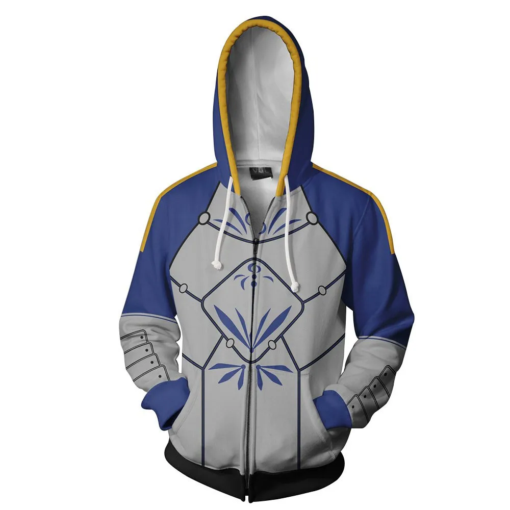 

COFUN Fate Jacket stay night Arutoria Pendoragon Sweatershirt Unisex Casual Saber Hoodie Sweater