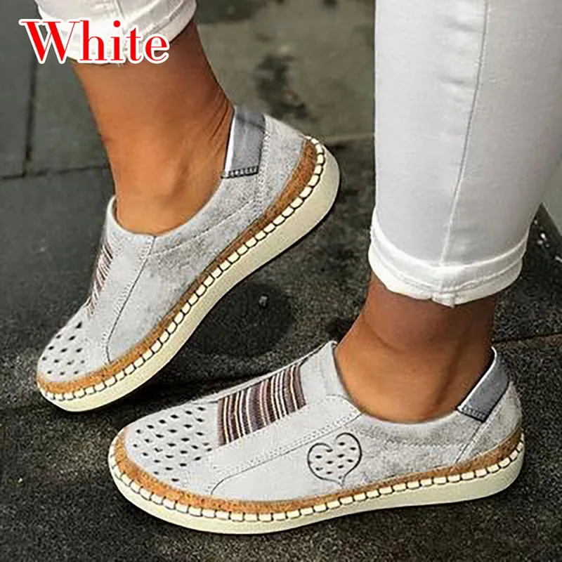white2 Adputent/кожаные лоферы; Повседневная обувь; женские слипоны; кроссовки; удобные лоферы; женская обувь на плоской подошве; tenis feminino Zapatos De Mujer - Цвет: white2