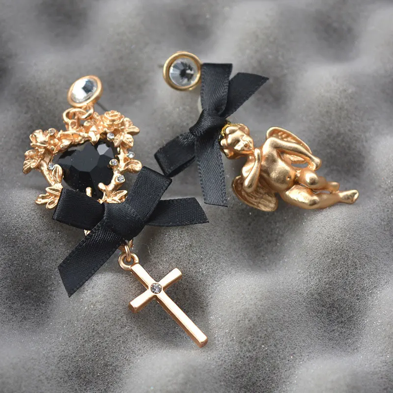 Винтажные серьги в стиле ретро Европейский дворец популярный стиль барокко