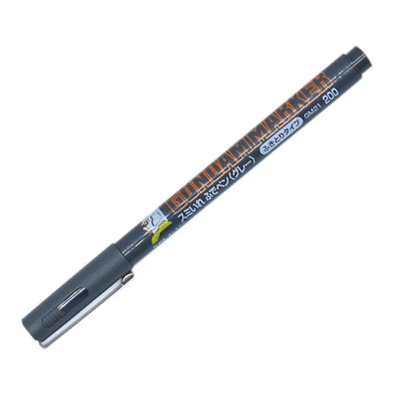 1 шт. x GSI Creos Mr.Hobby GM21 Gundam Marker Sumiire (Brush) серый|Детали инструментов| |