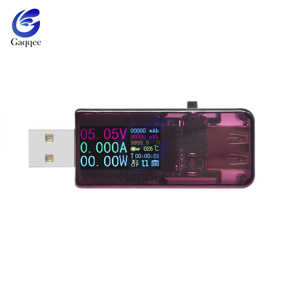 USB Тестер DC Цифровой вольтметр Amperimetro измеритель напряжения тока детектор power Bank индикатор зарядного устройства/нагрузочный резистор/разъем