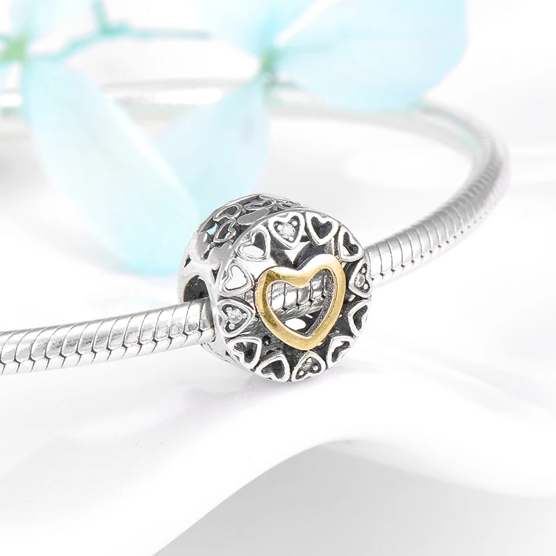 Шарм бусина для браслета серебро 925 пробы|Ювелирные шармы| |