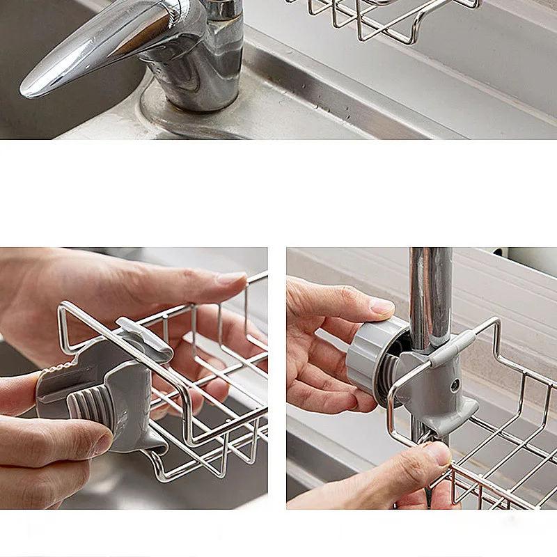 Нержавеющая сталь кран полка тряпичная сушильная стойка Бытовая Кухня отверстие