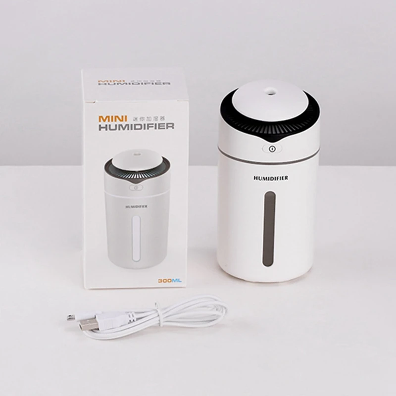 

Humidifier Home Office Desktop Ultrasonic Luminous Atmosphere Light Mini Air Humidifier Water Oxygen Machine