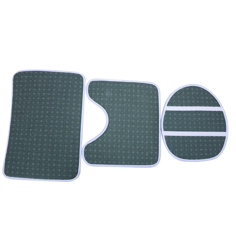 3 шт./комплект фланелевые коврики для ванной с классическим рисунком | Дом и сад