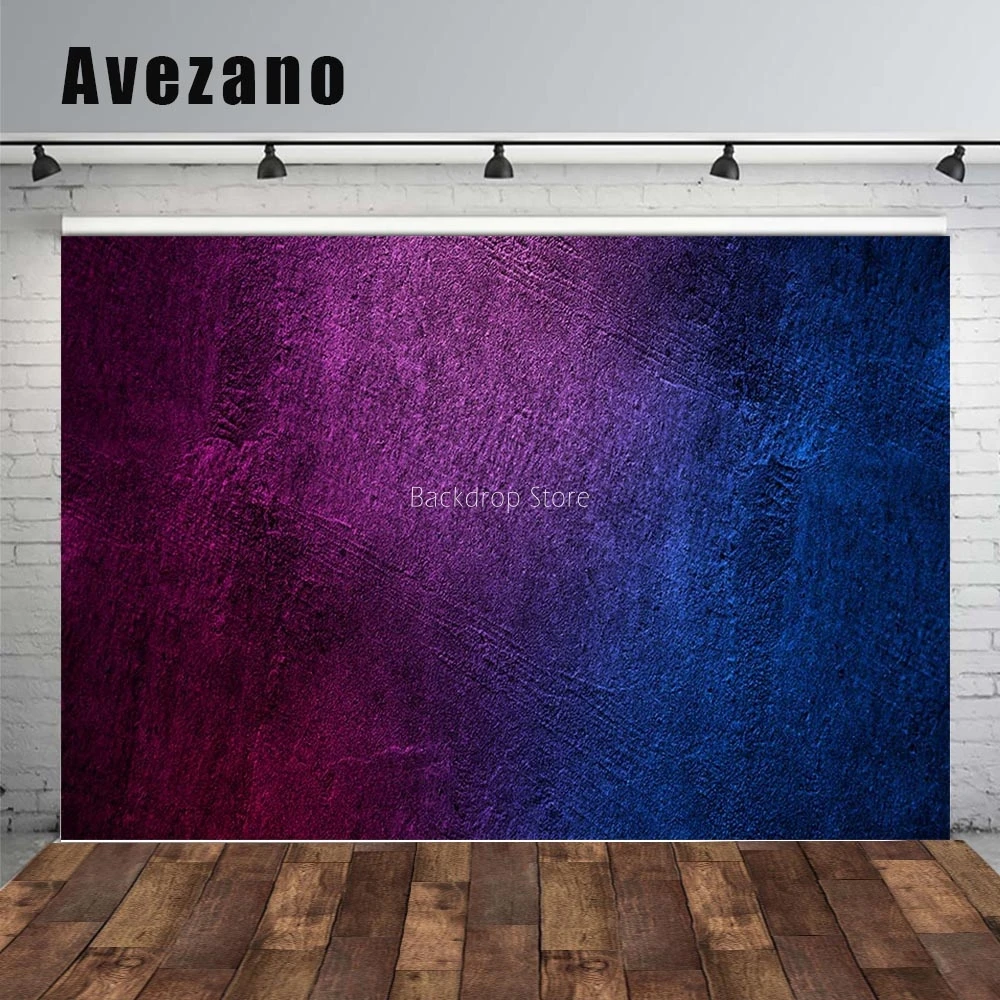 Avezano будущее панк стиль фотография фон день рождения портрет фиолетовая синяя