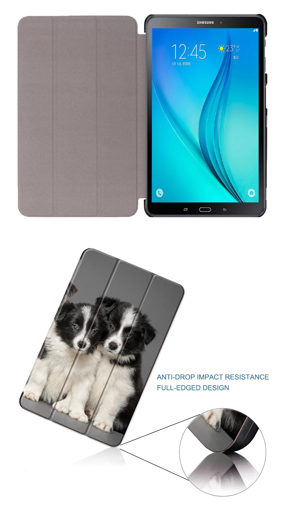 MTT чехол для планшета для samsung Galaxy Tab A a6 10,1 T585 T580 SM-T580 T580N из искусственной кожи с Откидывающейся Крышкой и подставкой