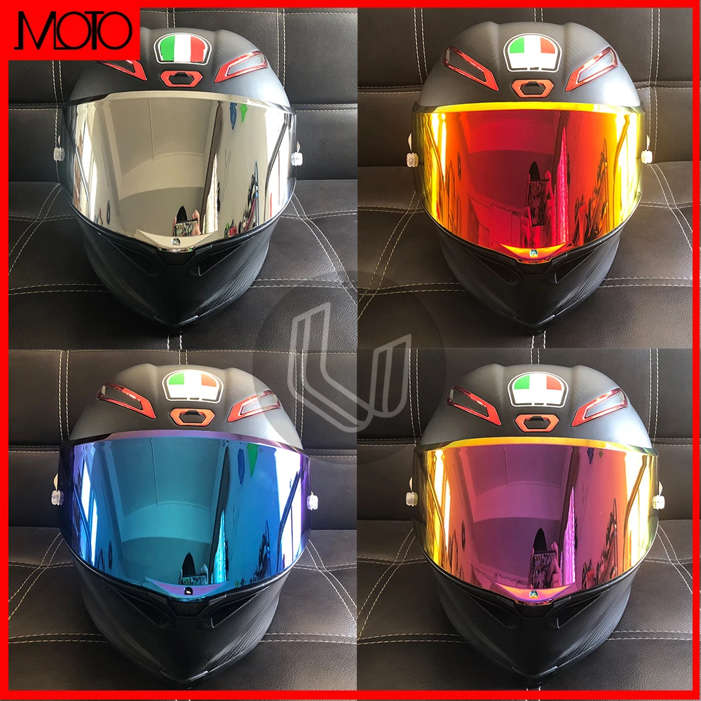 

11-color motorcycle helmet sun visor for AGV Pista GP RR corsa R GPR 70th anniversary
