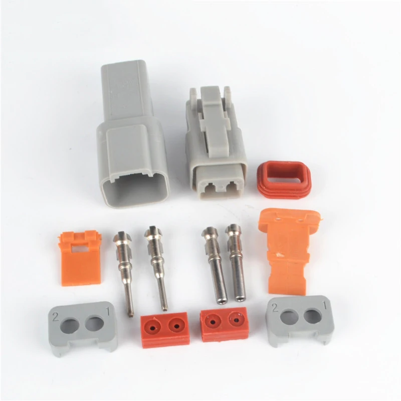 1 комплект DT Conector DT06 2S/DT04 2P водонепроницаемый электрический соединитель для