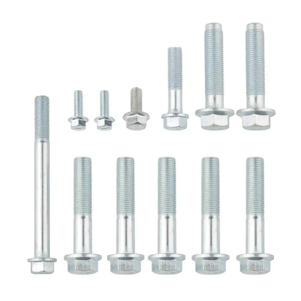 

Набор железных винтов 12 шт., детали коробки передач, комплект винтов, Т-образные крепежные болты, премиум аксессуары для B16, B18 болт, стартера, ...