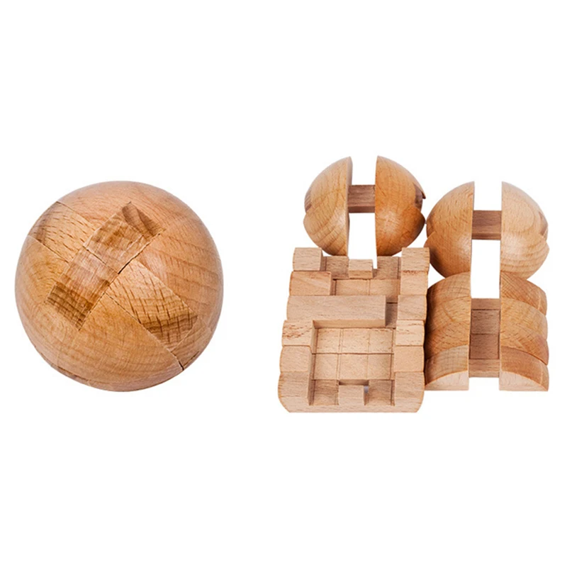 Новый дизайн 2020 головоломка для развития интеллекта замок конмин 3D деревянные