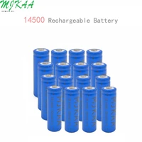 101220pcs 14500 3 7v li ion rechargeable battery super high quality original batteries pilas for flashlight same size as aa
