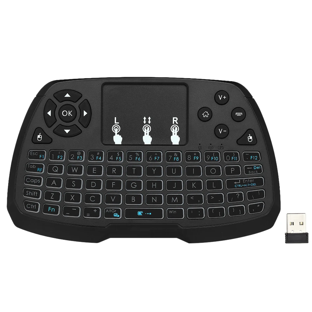 2.4GHz Wireless Keyboard Touchpad Mouse Handheld Remote Control Multifunctional combo for Android TV BOX Smart PC | Компьютеры и офис