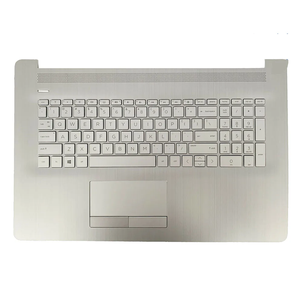 

NEW Palmrest Backlit Keyboard Touchpad for HP 17-BY 17-CA L92783-001 Silver With ODD