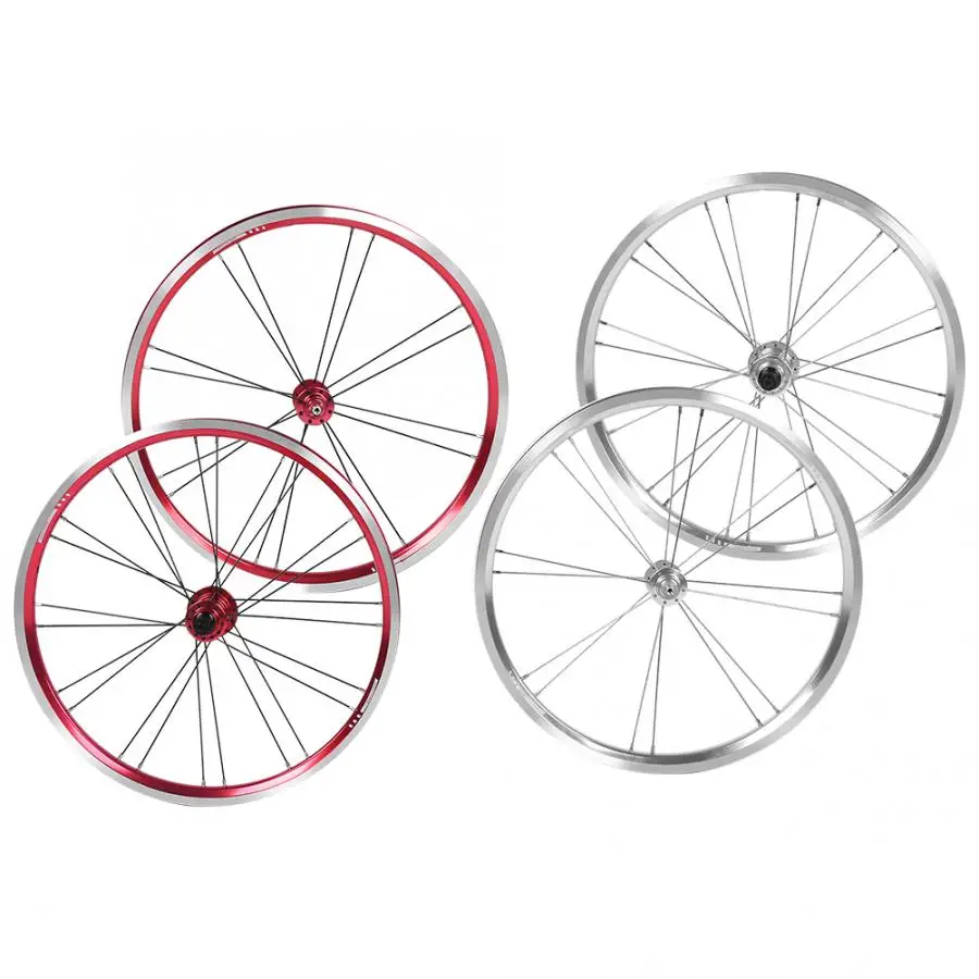 Комплект велосипедных колес сверхлегкий алюминиевый сплав спереди 2 сзади 4