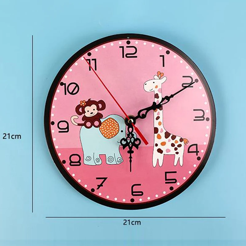 

1Pc Arts Crafts DIY Toy Cartoon Clock Craft Kids Puzzle Educational Toy