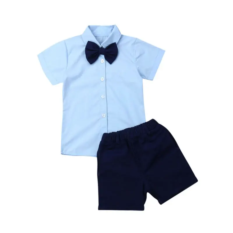 Модная детская одежда летняя для маленьких мальчиков клетчатая рубашка +