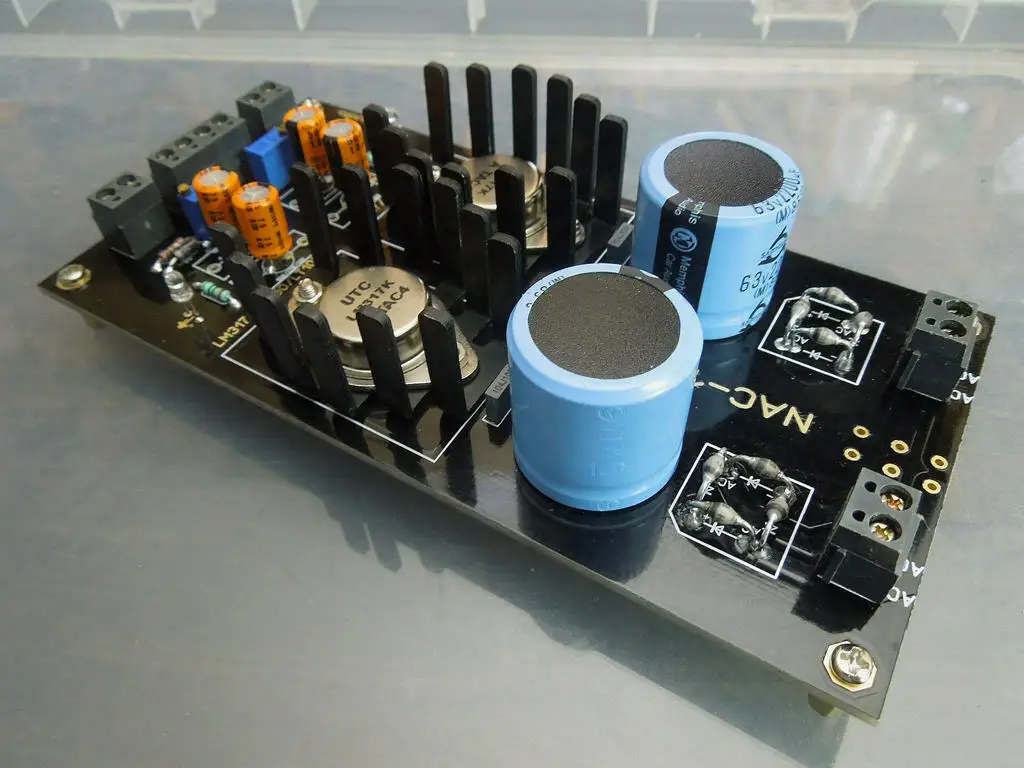 LM317 Регулируемый Питание доска 2 Way DC2V 37V основание на Наим HICAP БП L21 9|Усилители