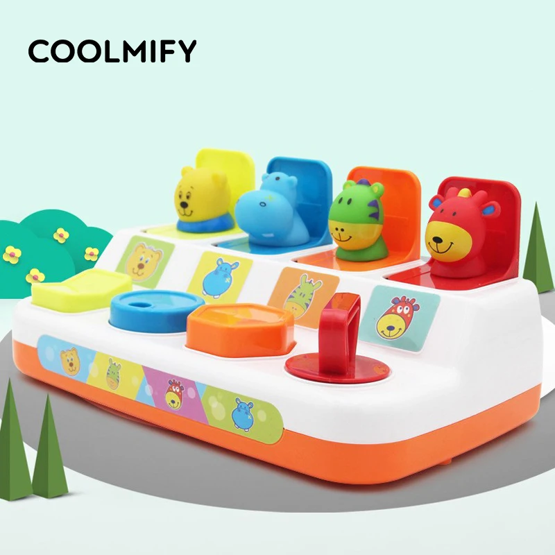 Развивающая игрушка для малышей Интерактивная развивающая с памятью в форме