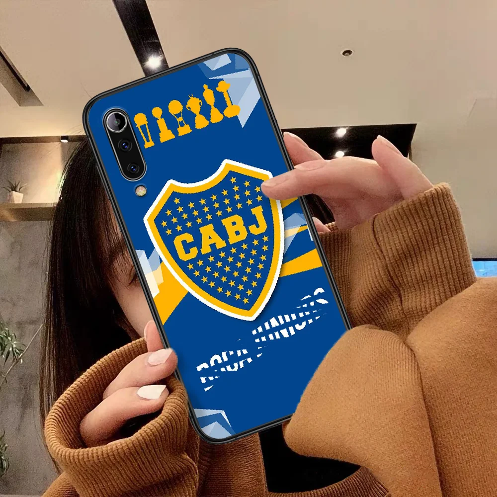 

Boca Juniors Phone Case For Xiaomi Mi Note 10 A3 9 MAX 3 A2 8 9 Lite Pro Ultra black Shell Tpu Bumper Soft Cell Pretty