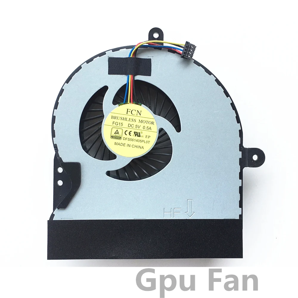 Новый вентилятор для процессора Asus G751 G751J G751M G751JT G751JM G751JL и охлаждения Gpu можно