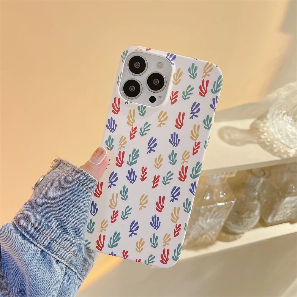 

ARU classic four-leaf clover mobile phone case for iPhone 13 12 Pro 12 13 promax 12 13 iPhone 13 Anti-falling case